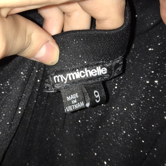 Black strapless dress - Picture 4 of 5